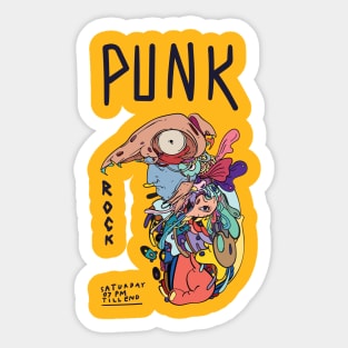 Punk Rock Sticker